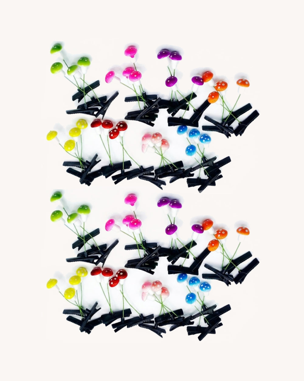 Garden Gnome Mushroom Sprouts 64-pc Set - Image 34853574967479