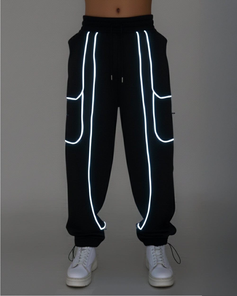 Deep Void Reflective Pants - Image 34151846838455
