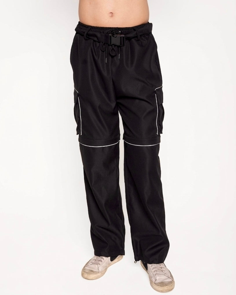 Speed Demon Silver Reflective Detachable Leg Pants - Image 35153058103479