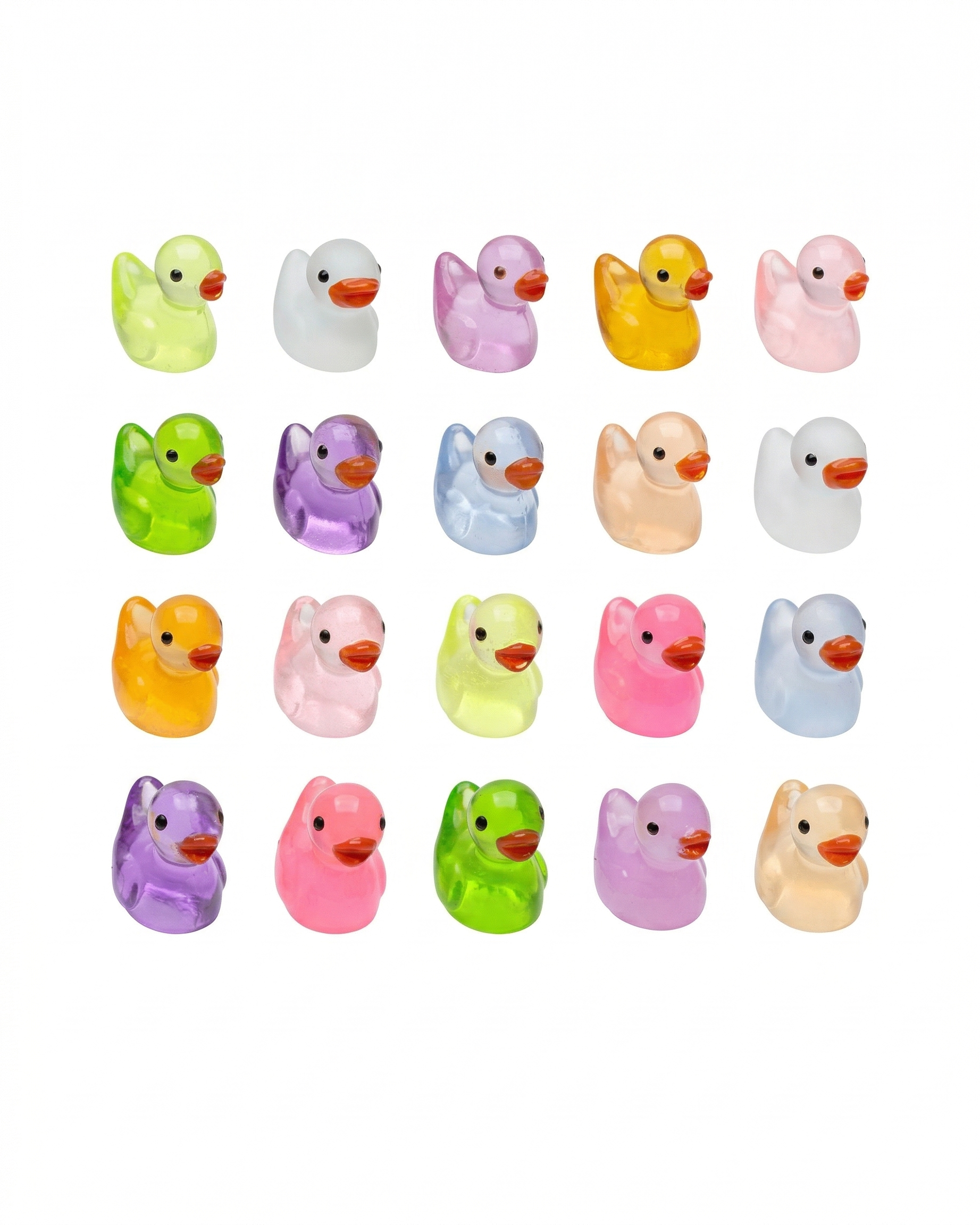 GlowintheDarkDucksTrinketSet