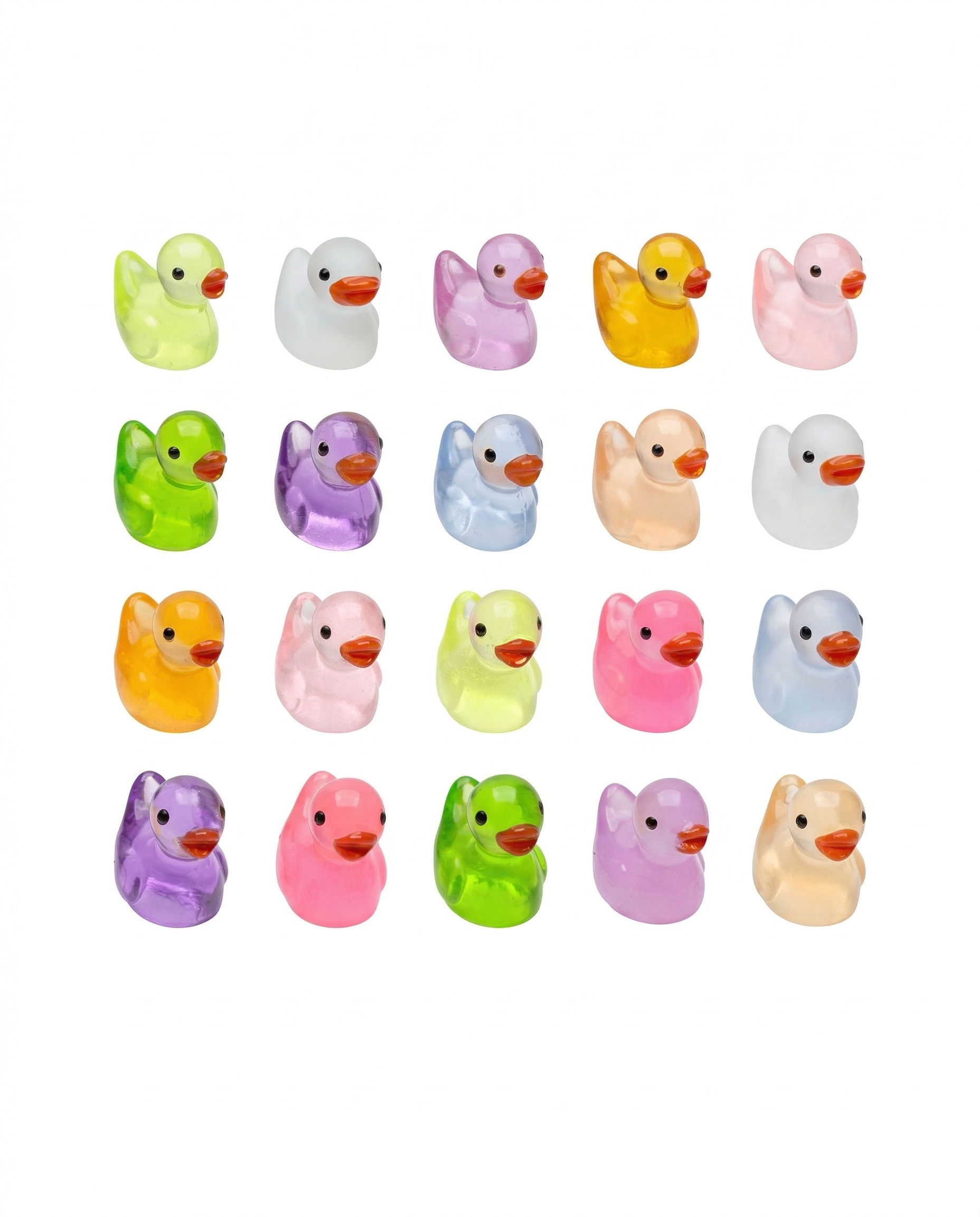 GlowintheDarkDucksTrinketSet