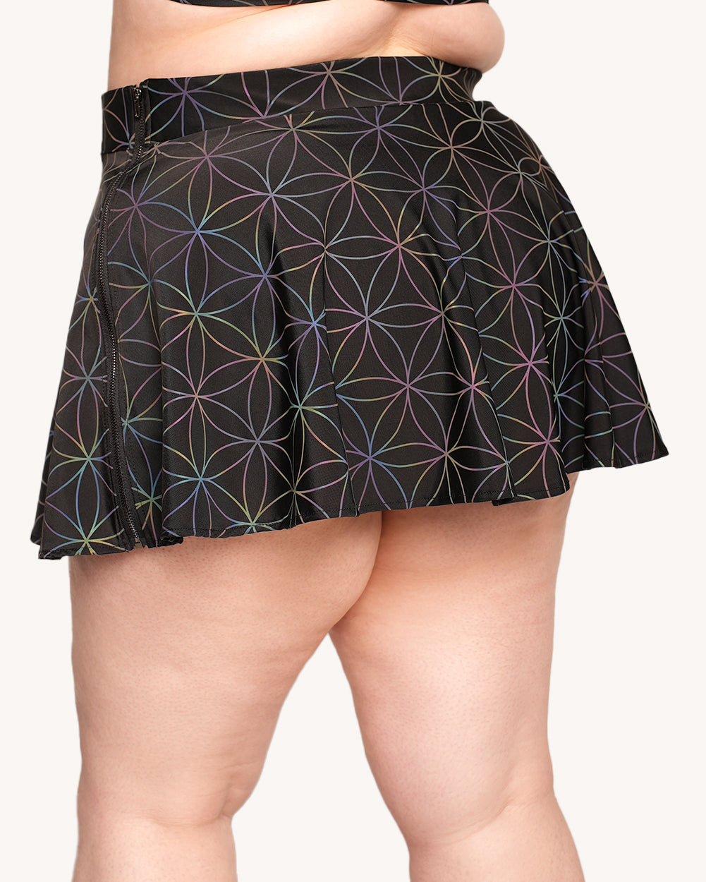 Glowkeeper Rainbow Reflective Skirt - Image 32584400339127