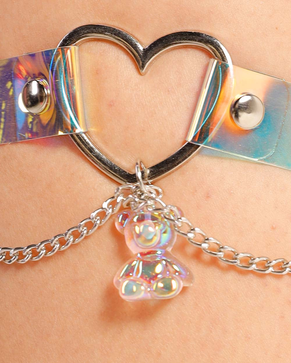 LOML Gummy Bear Holo Pair Leg Garters - Image 1