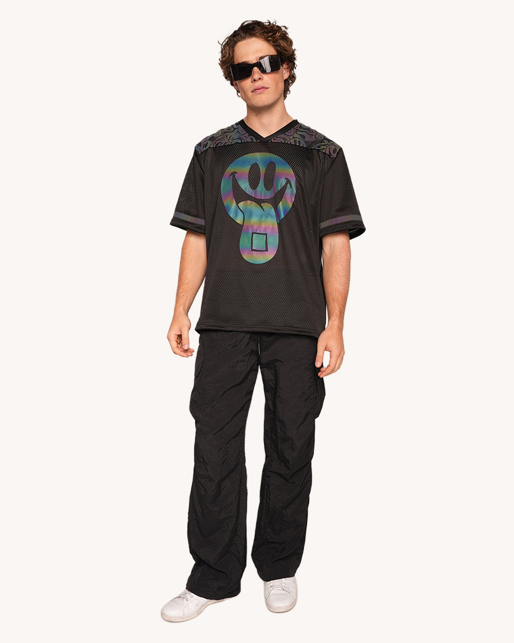 Happy Hour Rainbow Reflective Jersey-Men