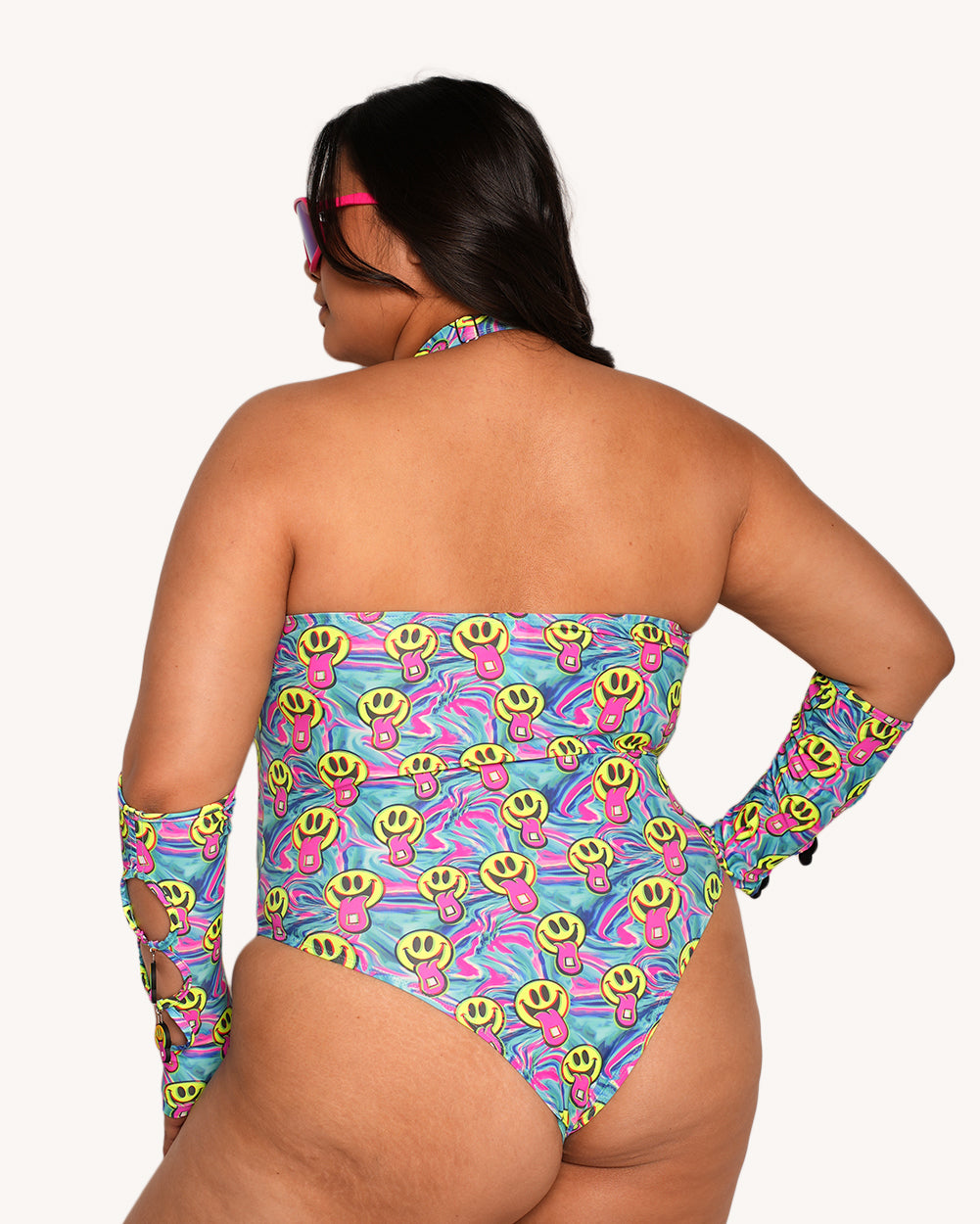 Happy Hour Bodysuit with Sleeves - Image 35180720455863