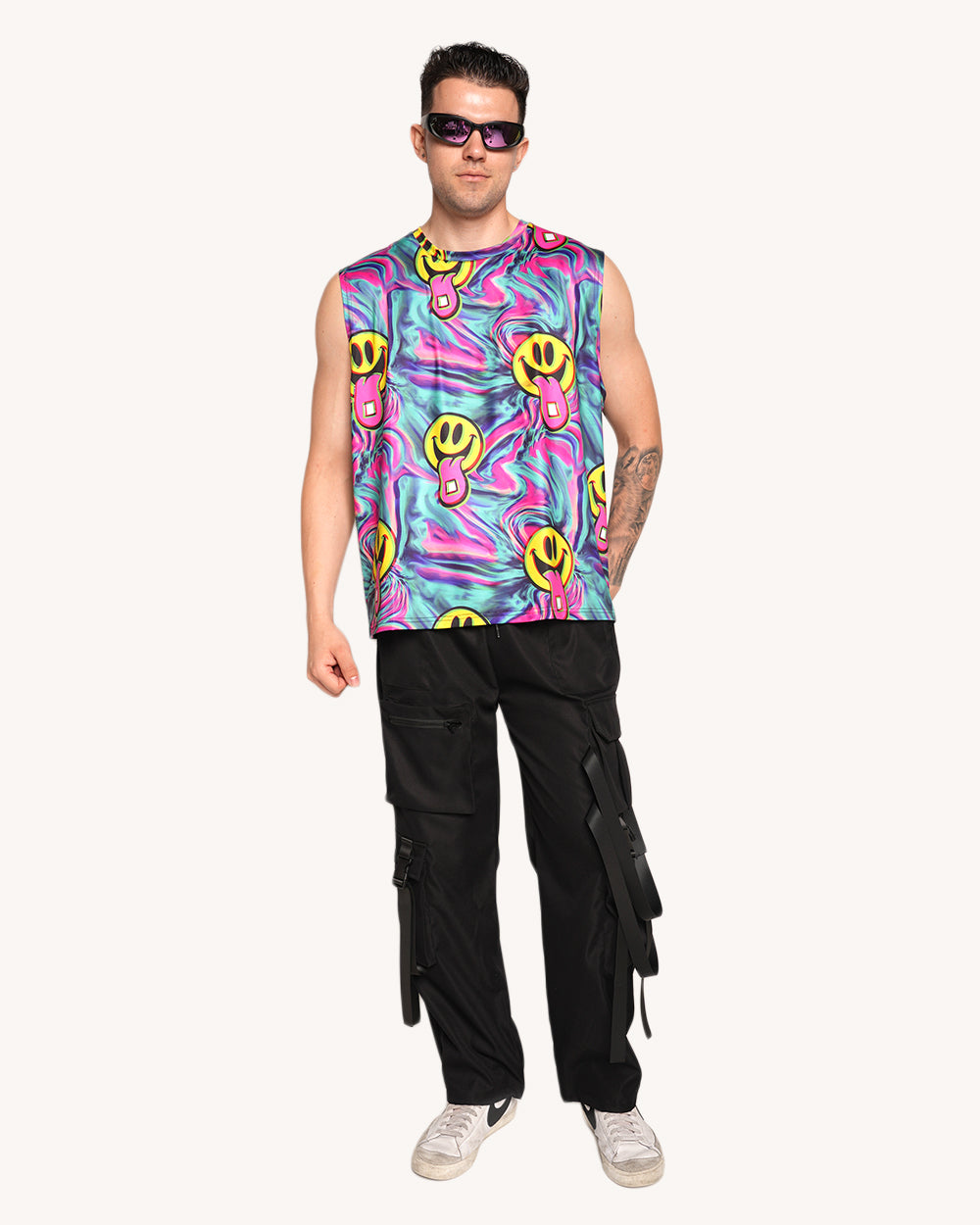 Happy Hour Muscle Tee - Image 3