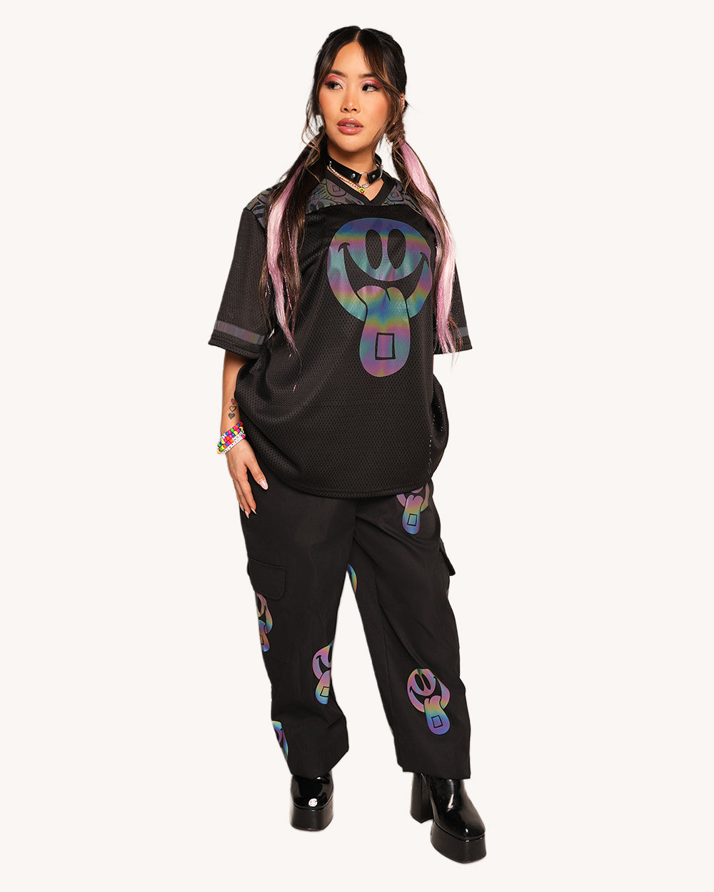 Happy Hour Rainbow Reflective Jersey - Image 6