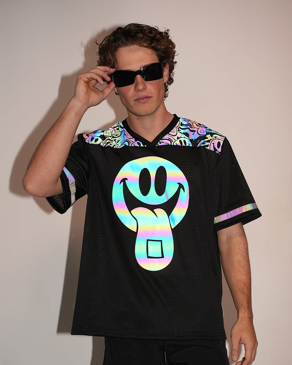 Happy Hour Rainbow Reflective Jersey-Men