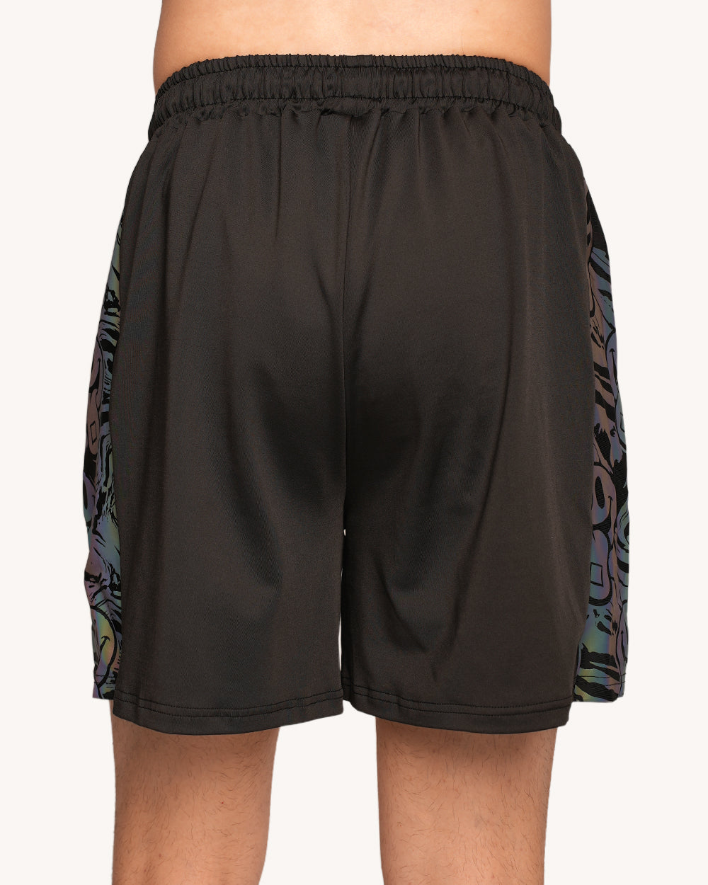 Happy Hour Rainbow Reflective Men's Shorts-Men