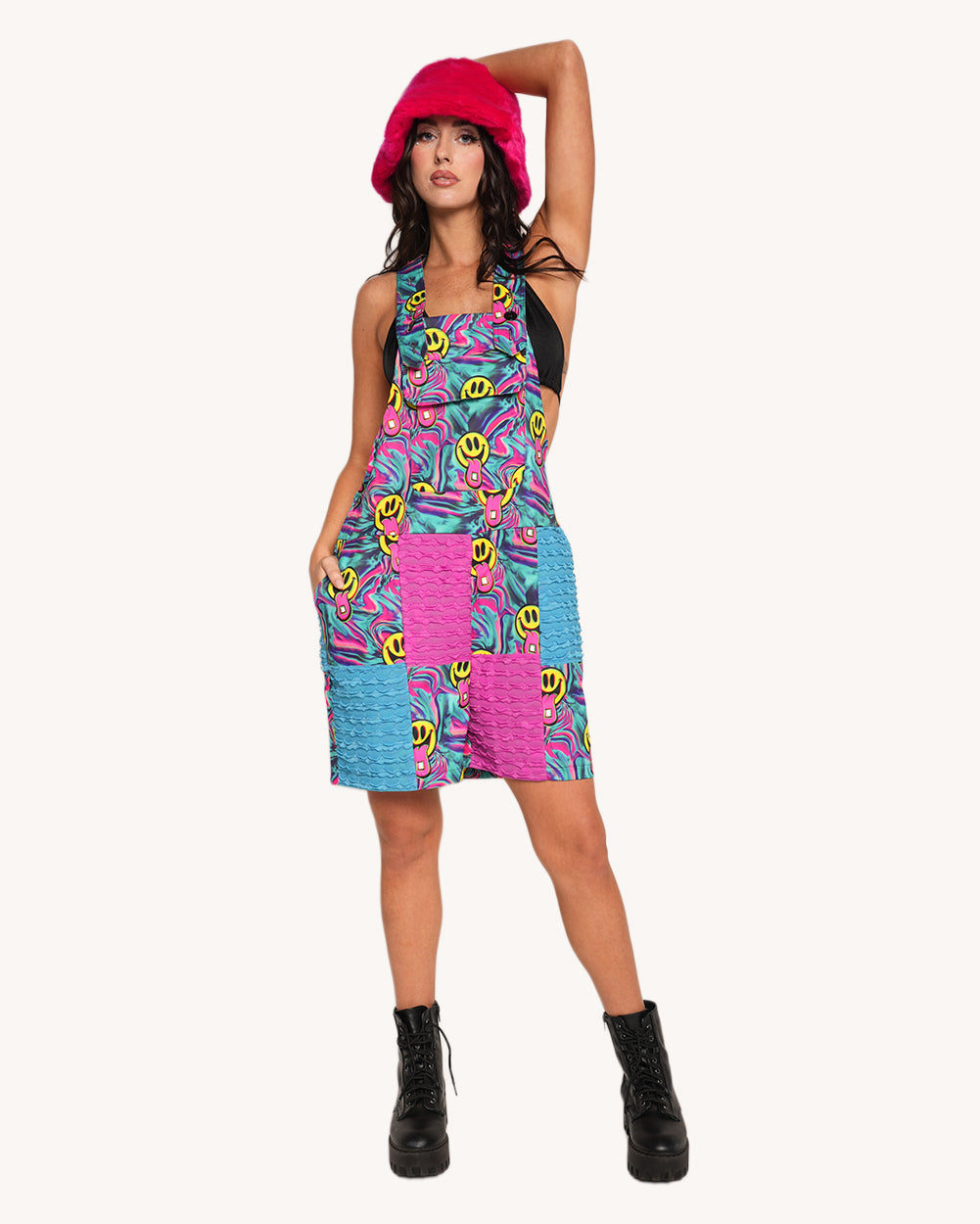 Happy Hour Short Overalls - Image 35057856086199