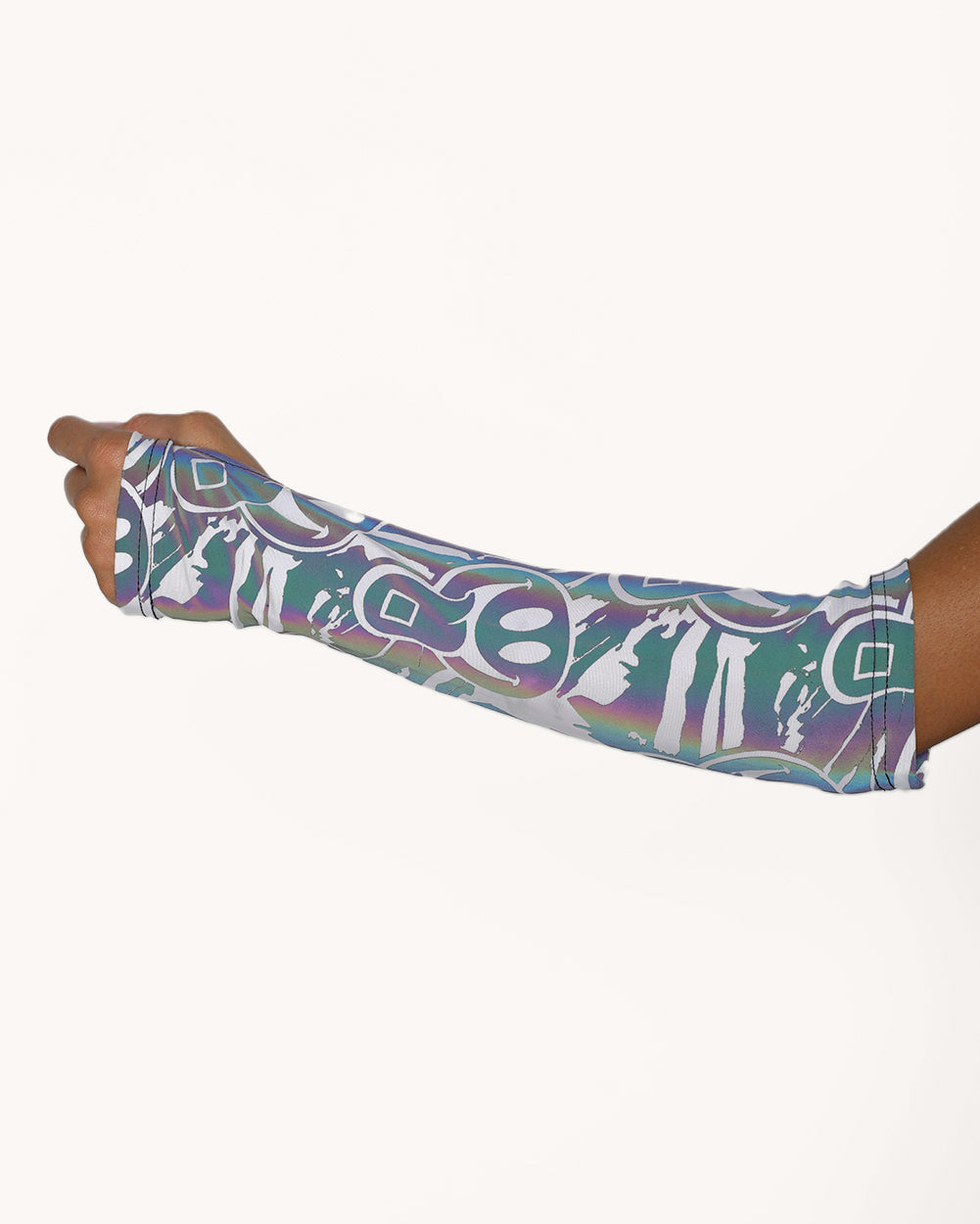 Happy Hour White Reflective Sleeve & Boot Cover Set - Image 31868656156855