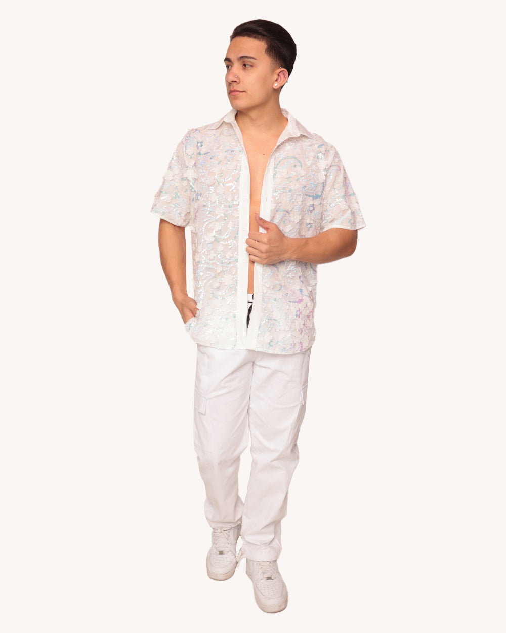 Heaven's Forever Floral Camp Shirt - Image 3