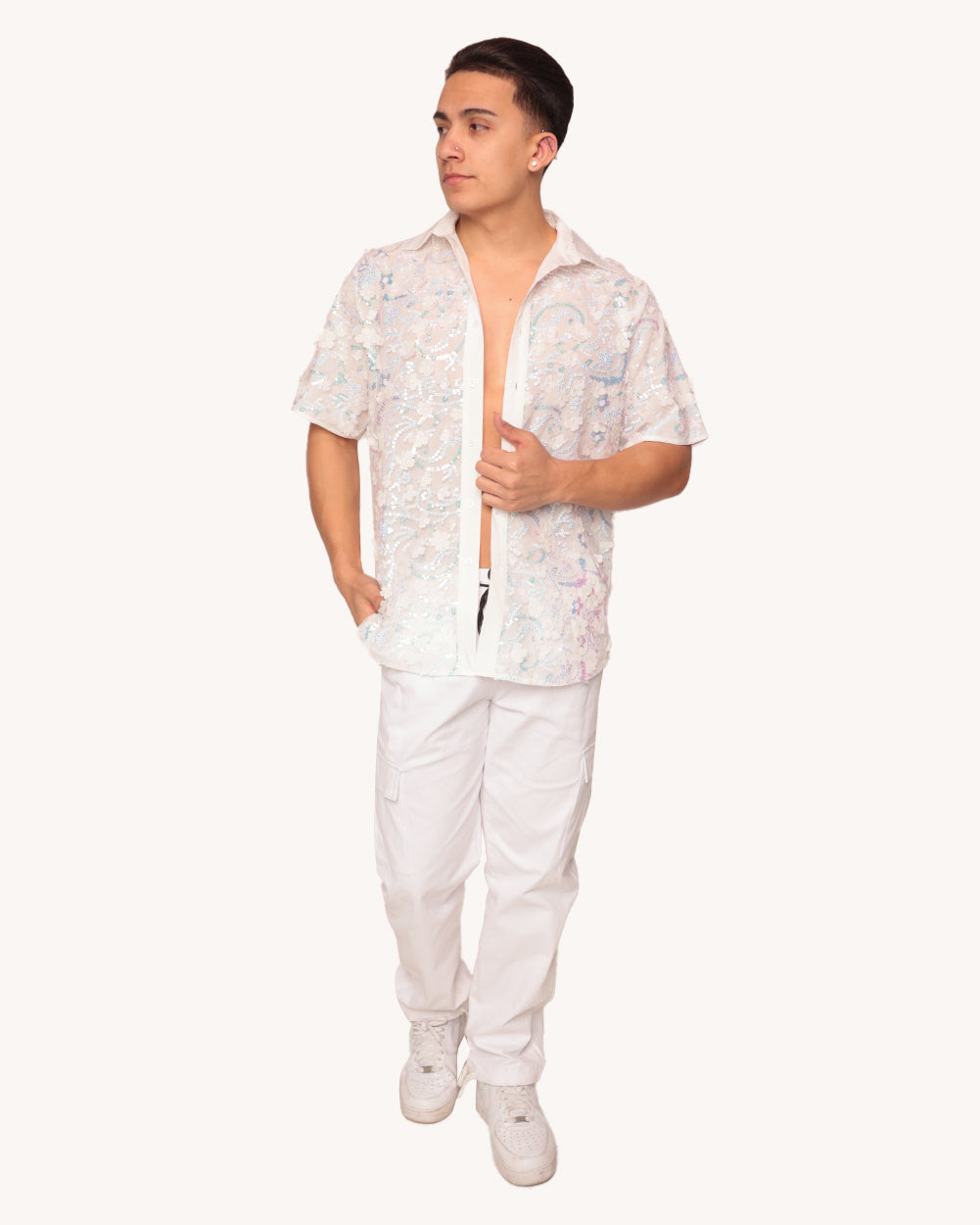 Heaven's Forever Floral Camp Shirt - Image 34955585945783