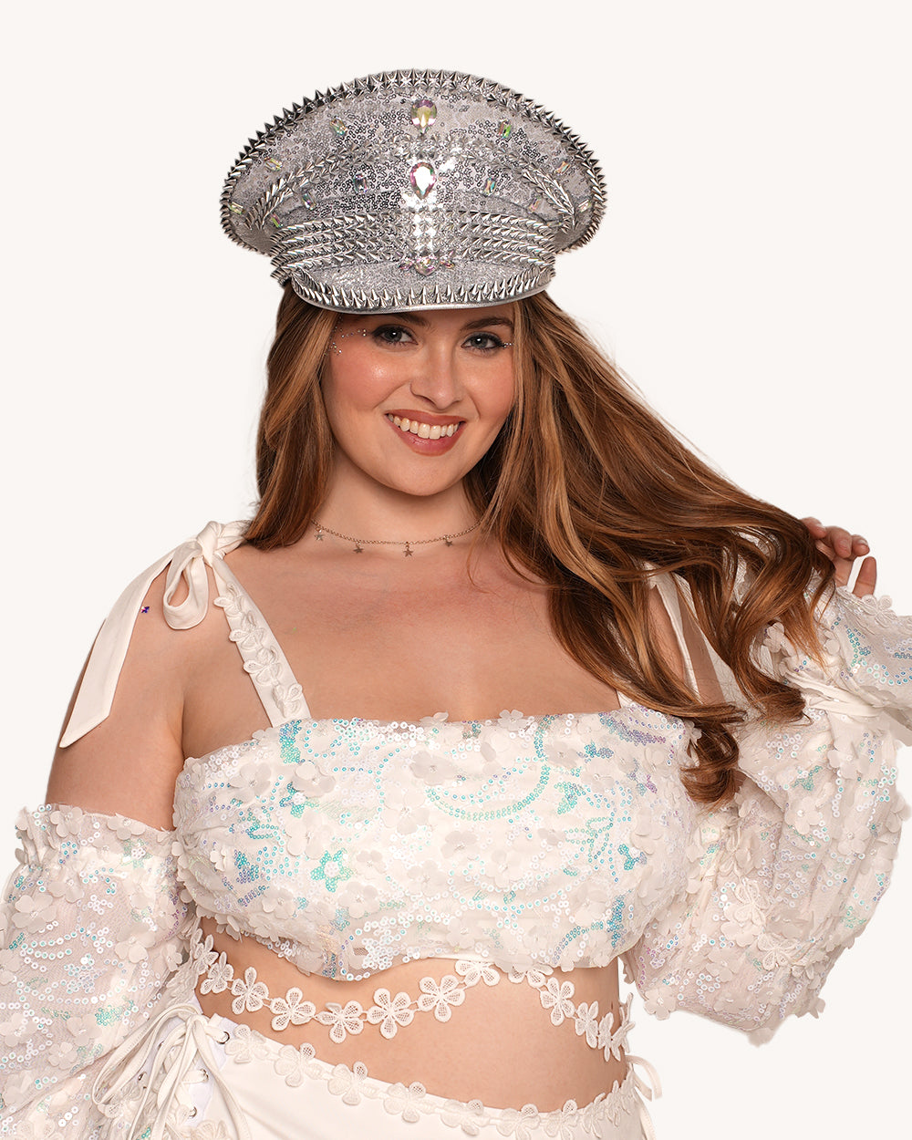 Heaven's Forever Floral Shoulder Tie Top with Sleeves - Image 5