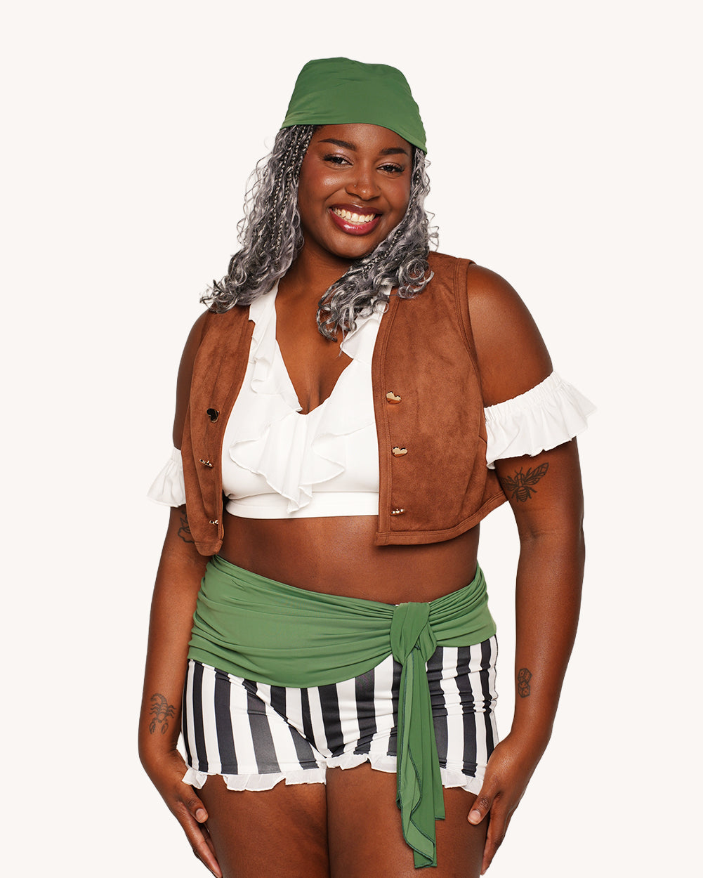 High Seas Pirate Costume Set - Image 38369496465591