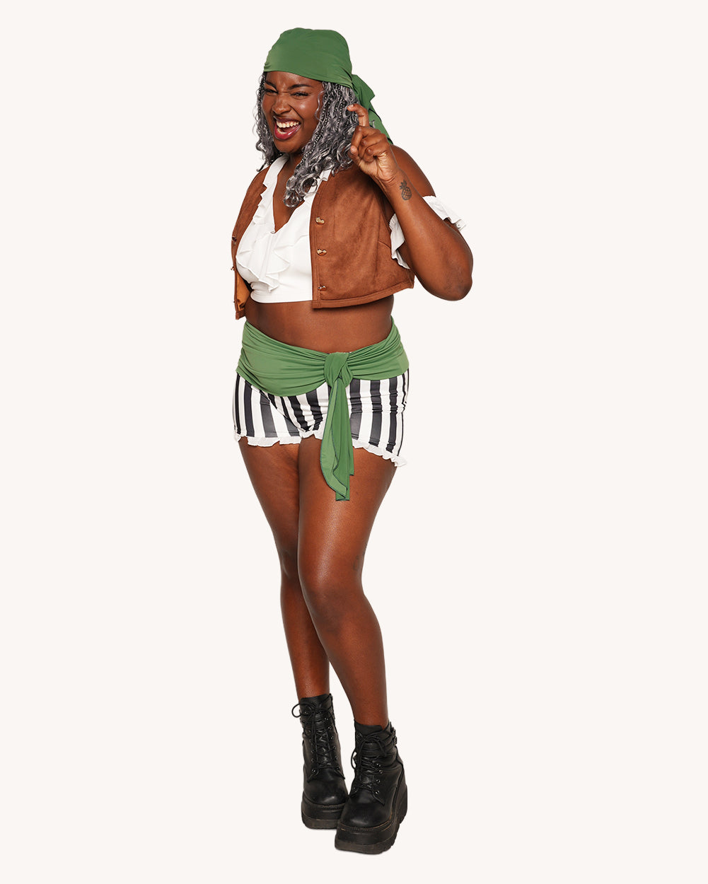 High Seas Pirate Costume Set - Image 38369496531127
