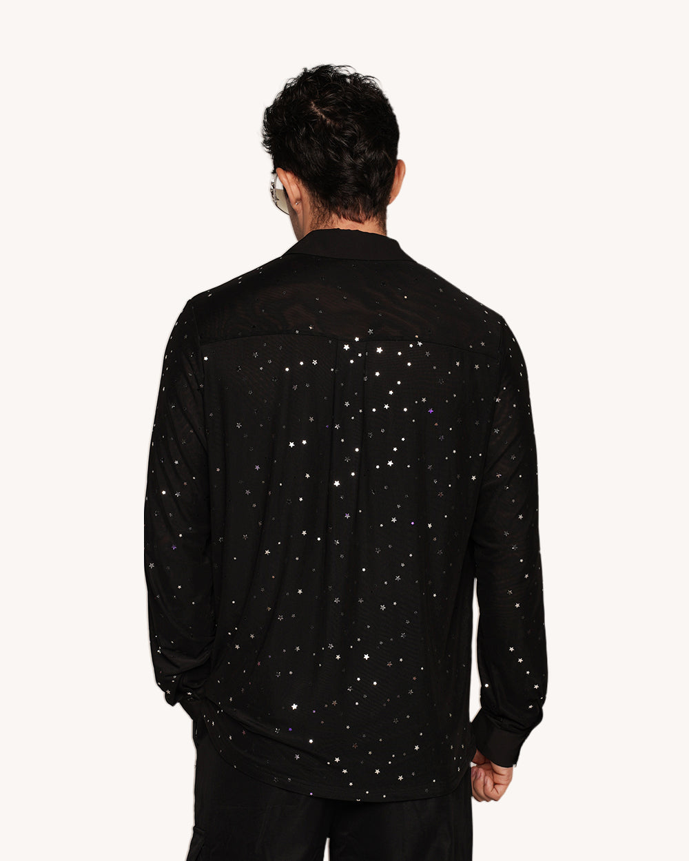 Holo Star Long Sleeve Shirt-Men