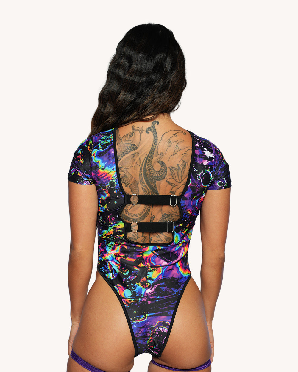Hypnotica Cutout Bodysuit - Image 38383801008311