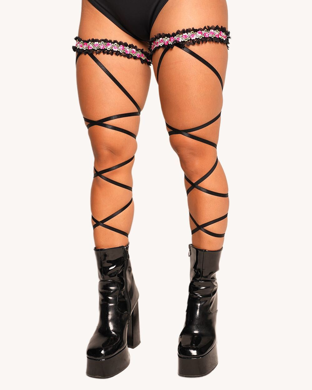 Springtime Spritz Floral Pair Leg Wraps - Image 33676955254967