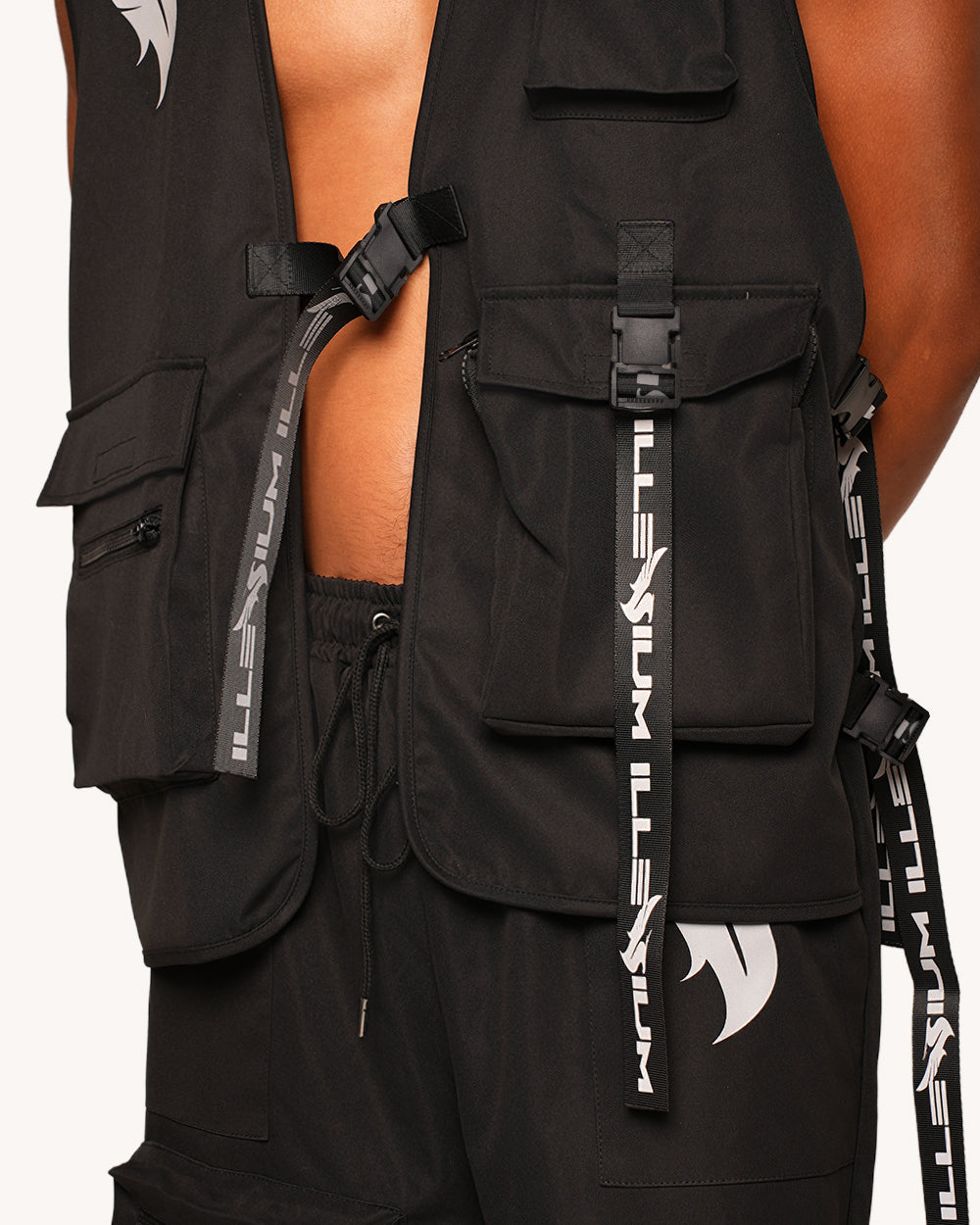 Illenium x iHR From the Ashes Reflective Vest-Mens