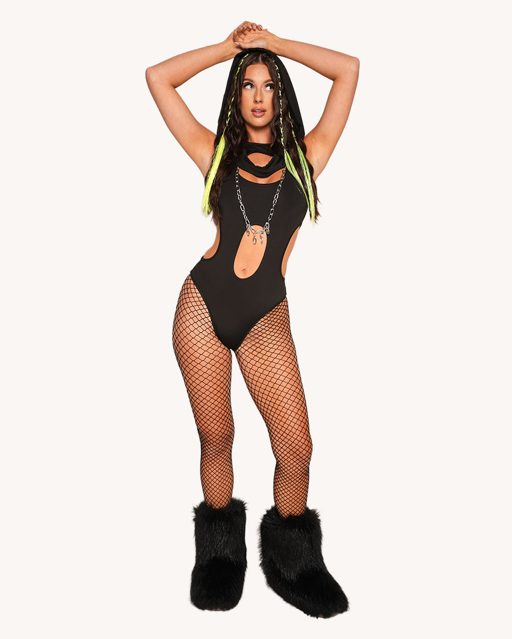 Getting Hyped Bodysuit with Sleeves - Image 33500288778423