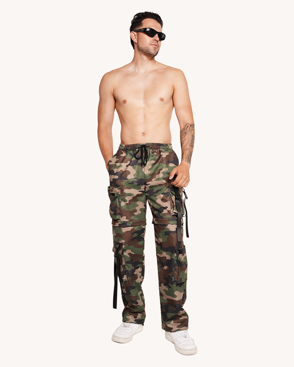 Incognito Zip-off Camo Joggers - Image 4