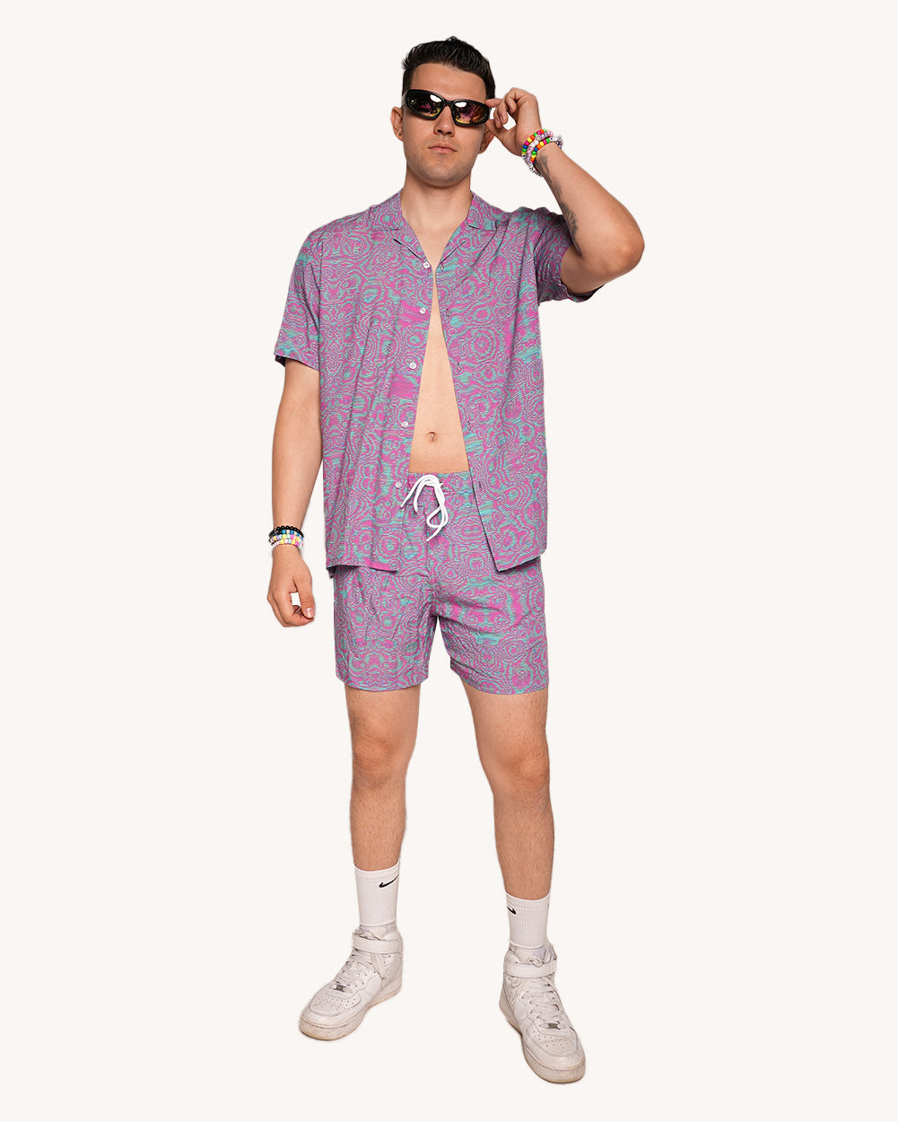 Infinite Awareness Camp Shorts-Men