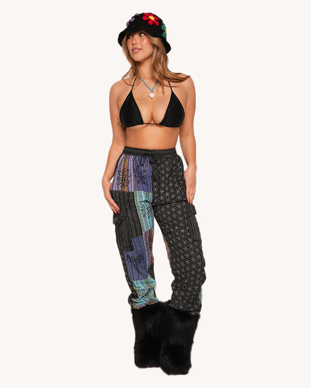 Infinite Side Quest Harem Pants - Image 32232078672055