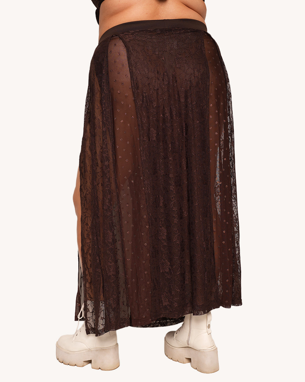 It Girl Skirt with Slits - Image 4