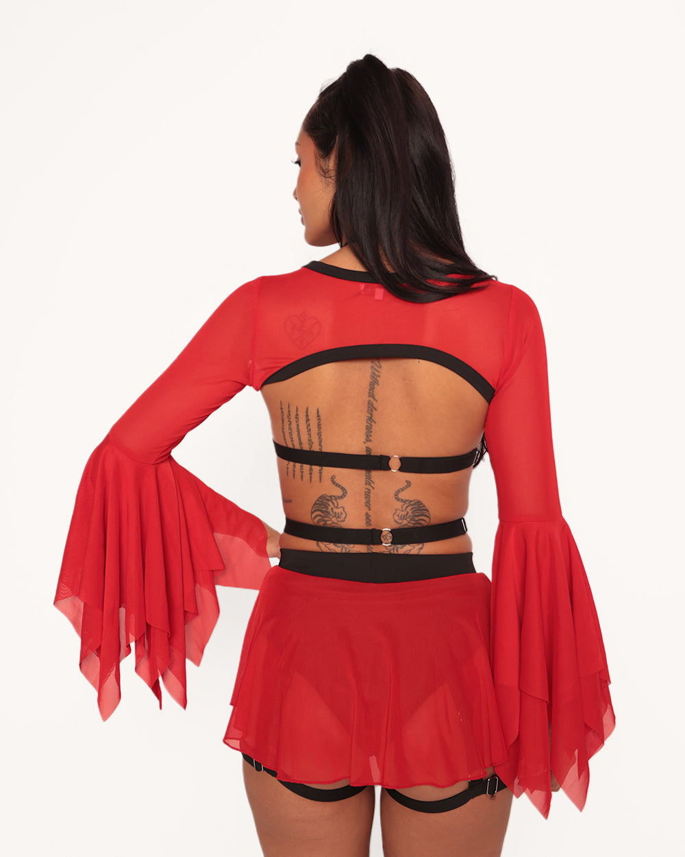 Kandi Diva x iHR Locked & Loaded Ultra Crop Top - Image 1