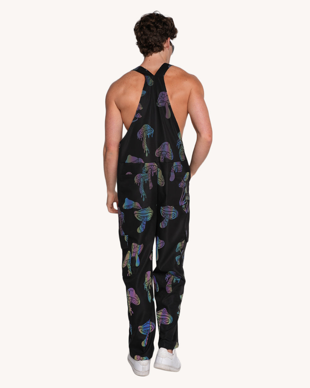 Kooky Chronicles Rainbow Reflective Overalls - Image 3