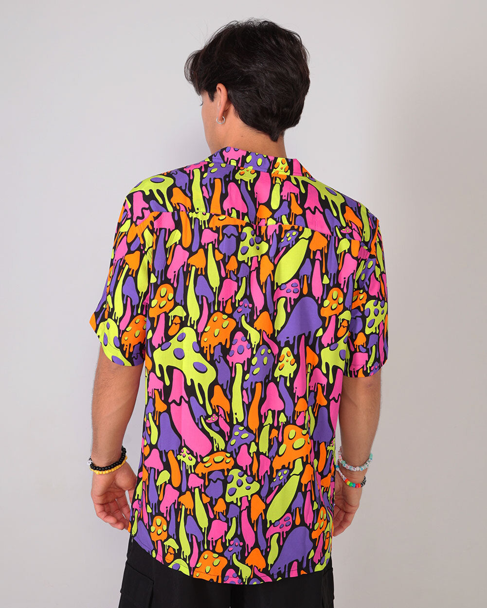 Kool Shrooms Men's Camp Shirt-Men