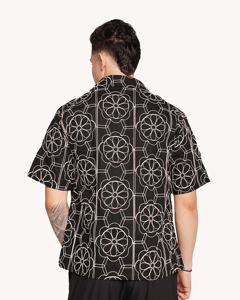 LA Nights Men's Camp Shirt - Image 1