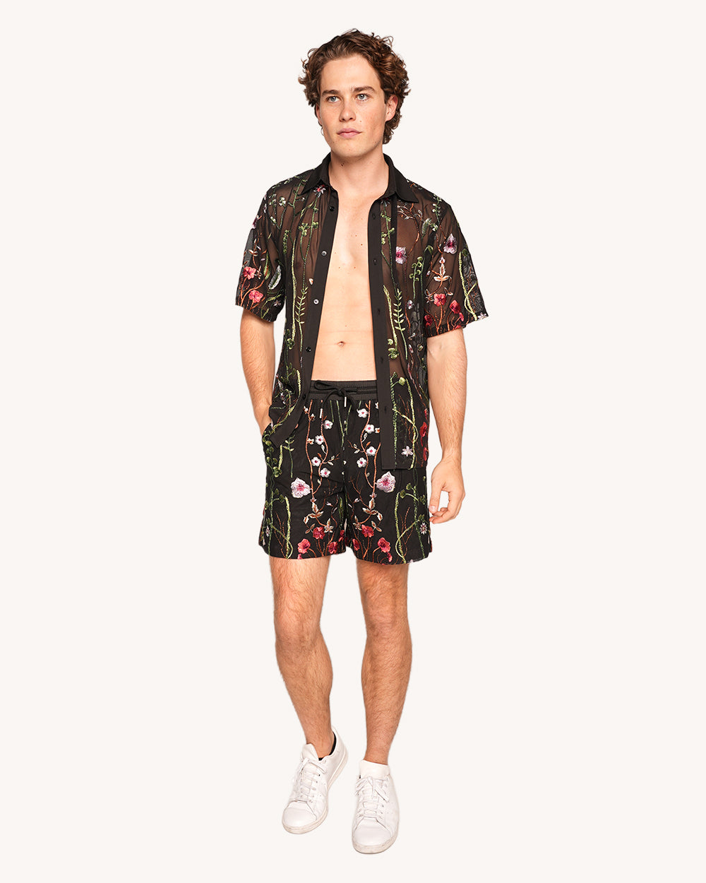 Lace Flowerfields Camp Shorts 2.0-Men