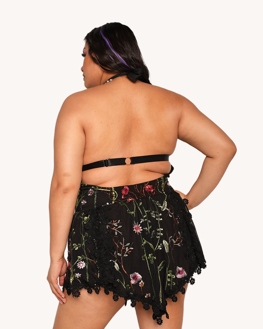 Lace Flower Fields Ruffle Dress - Image 5