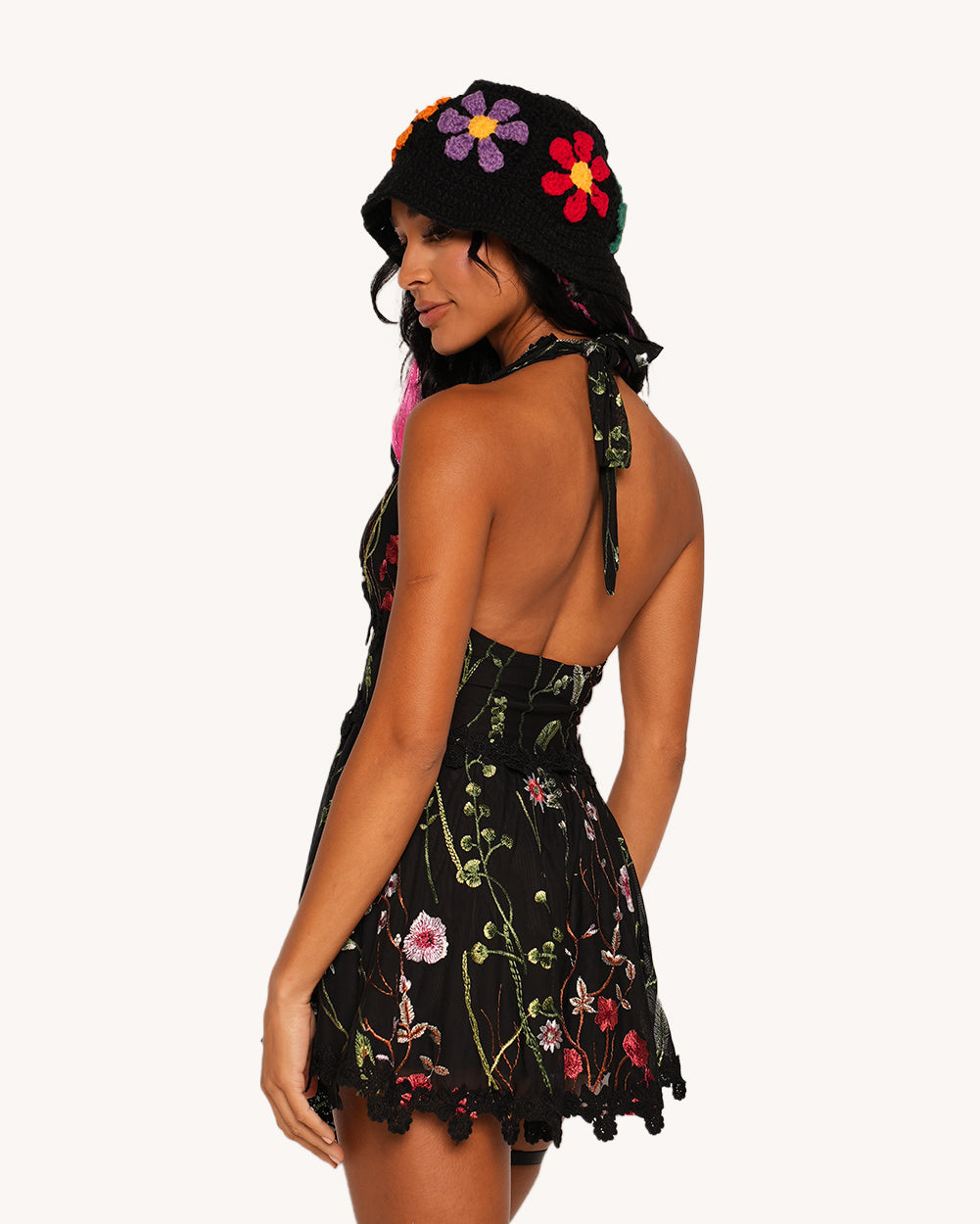 Lace Flowerfields Stretch Garden Dress - Image 32261347999927