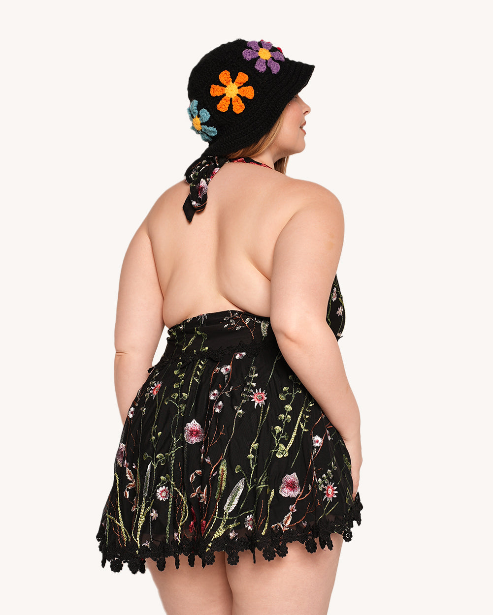 Lace Flowerfields Stretch Garden Dress - Image 32267287855287