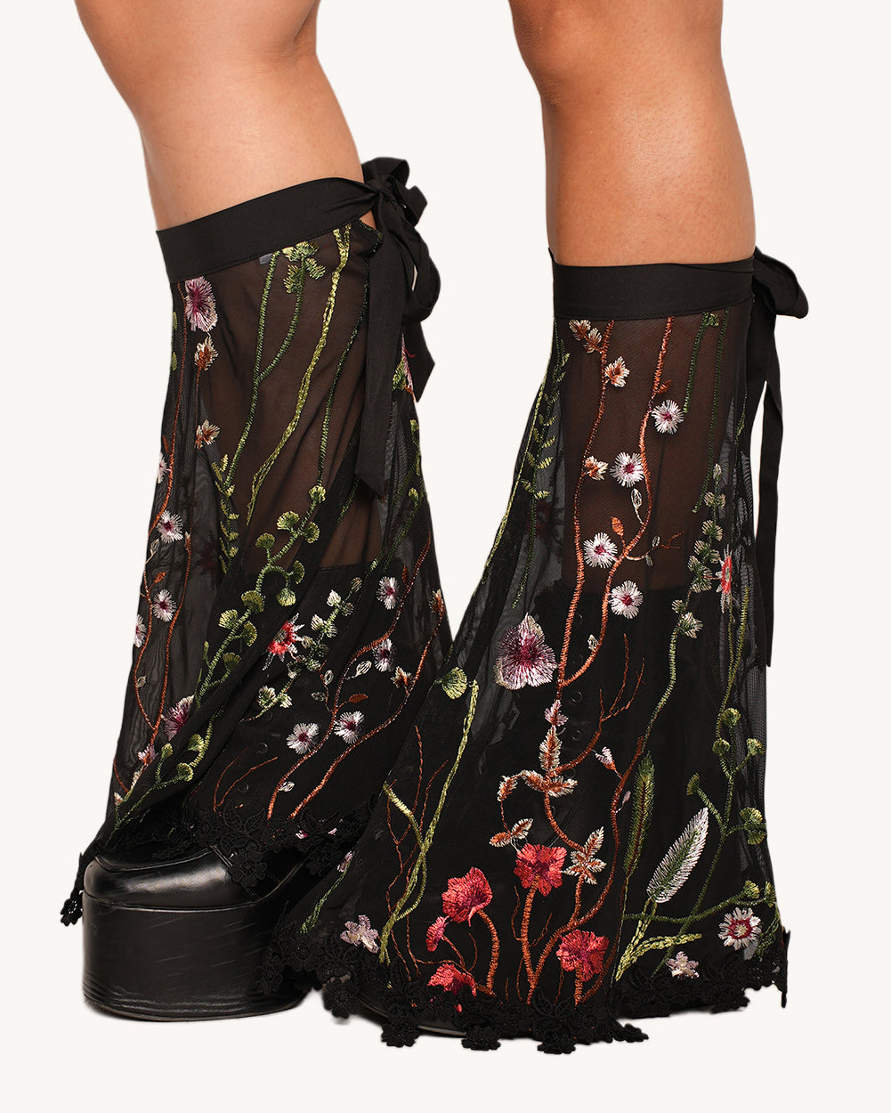 Lace Flowerfields Leg Covers - Image 34678262759607