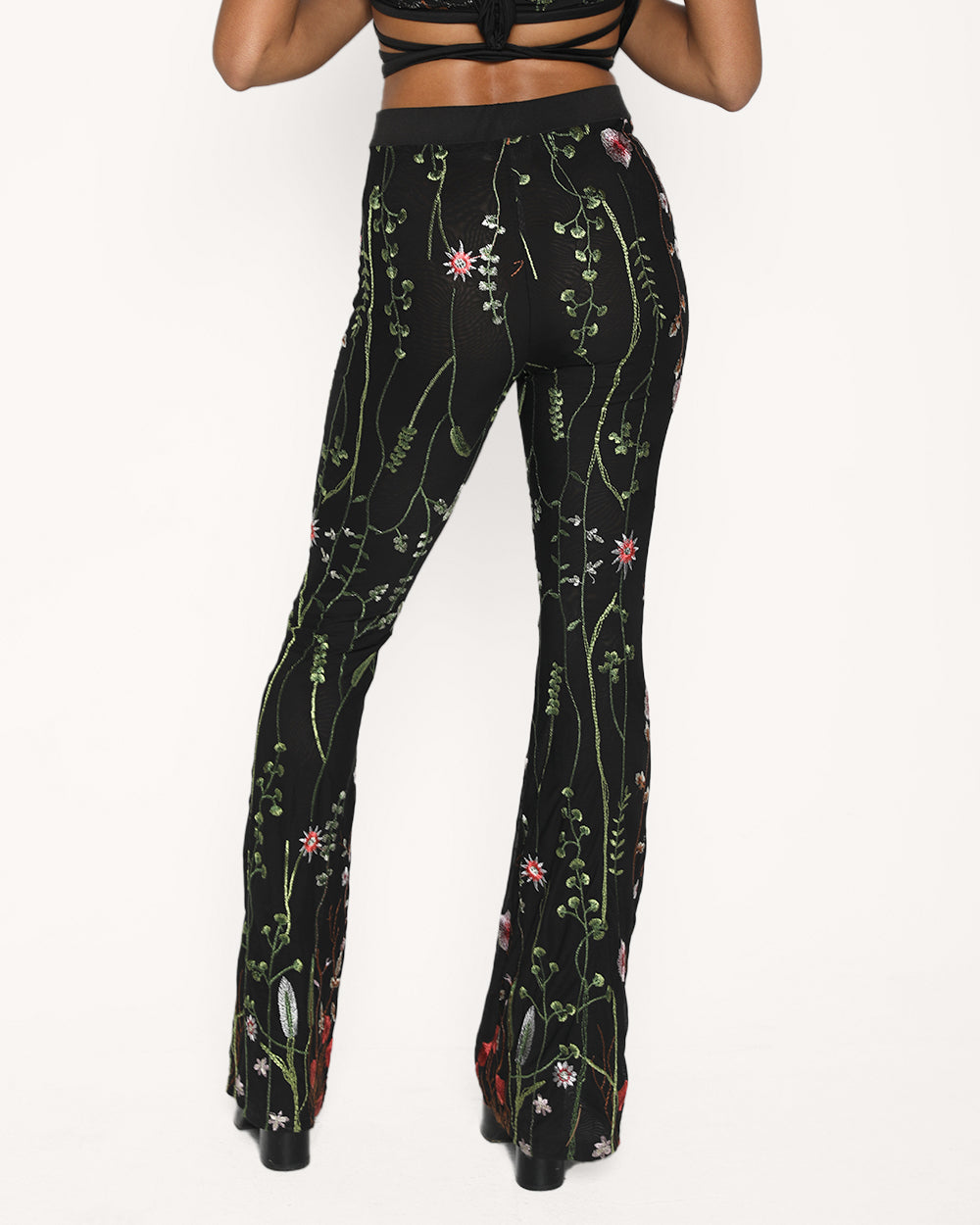 Lace Flowerfields Stretch Pants - Image 1