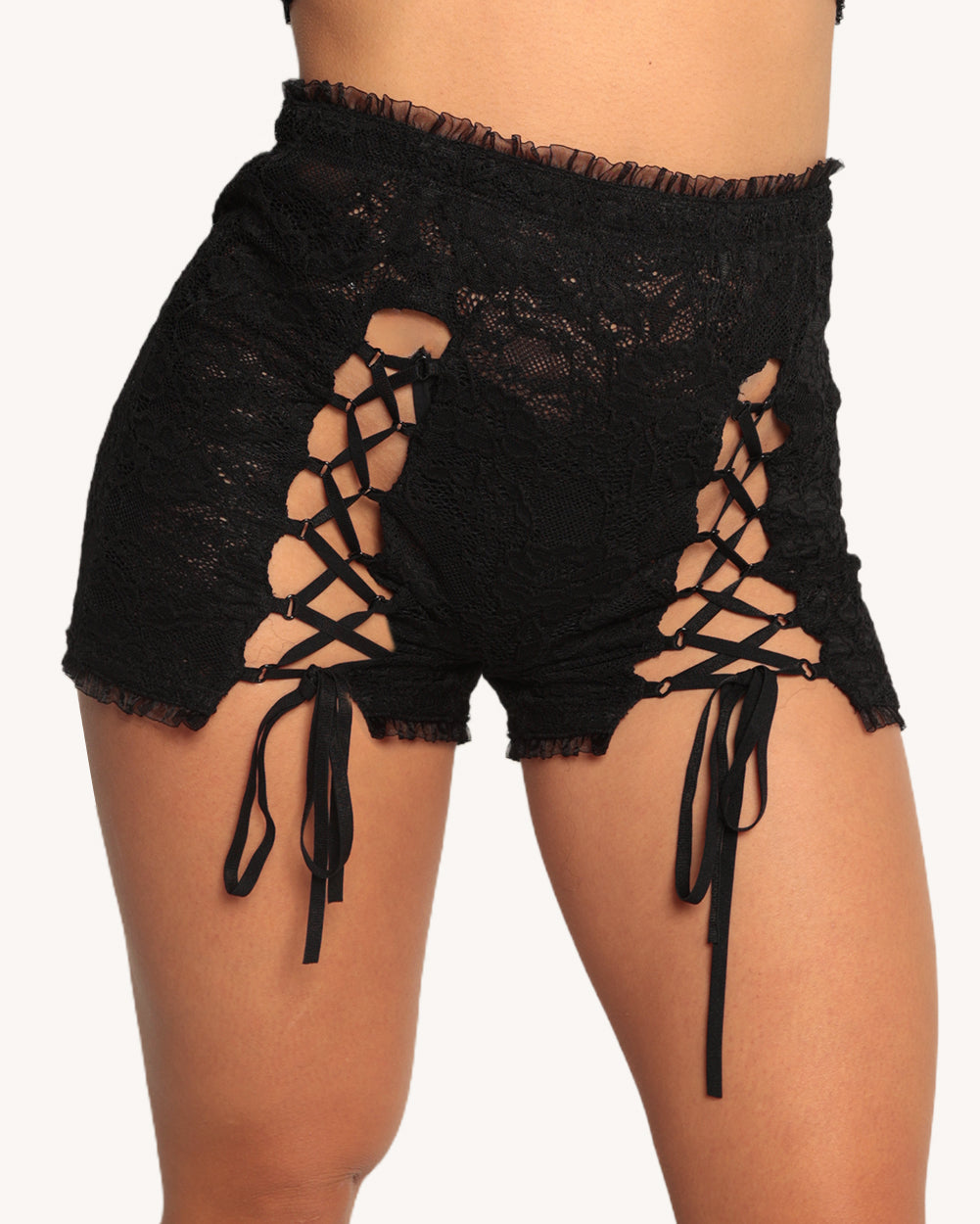 Lace Me Up Shorts - Image 34541112524983