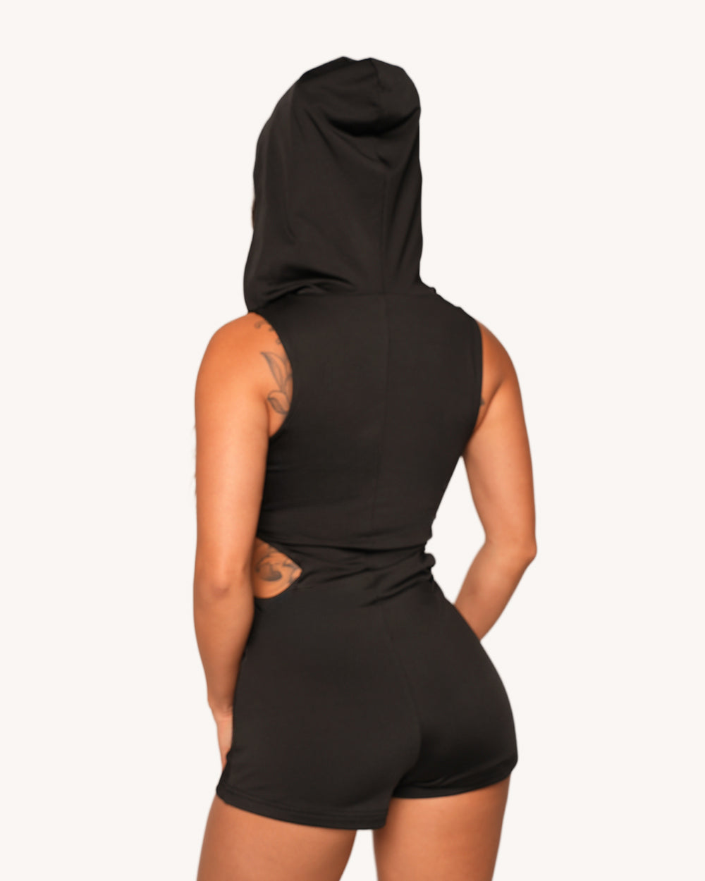 Let's Go Dancing Cutout Romper - Image 1