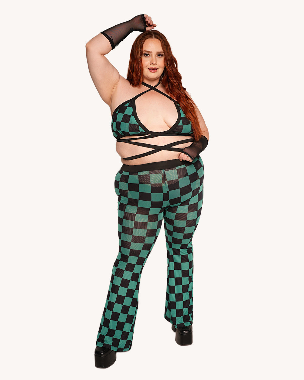 Demon's Mercy Mesh Pants - Image 33471670026423