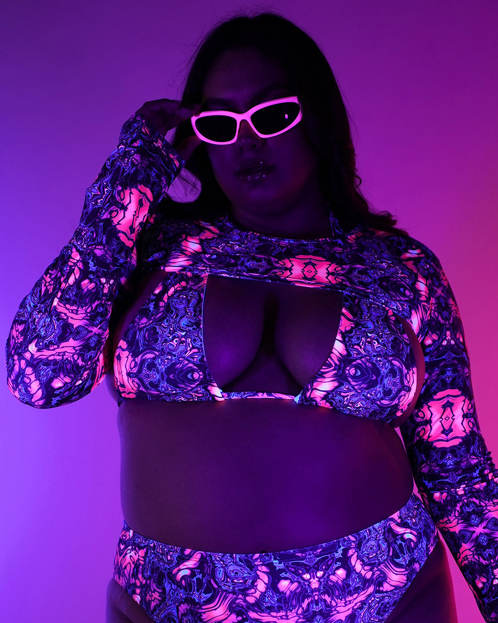 Lucid Lava Ultra Crop Top - Image 3