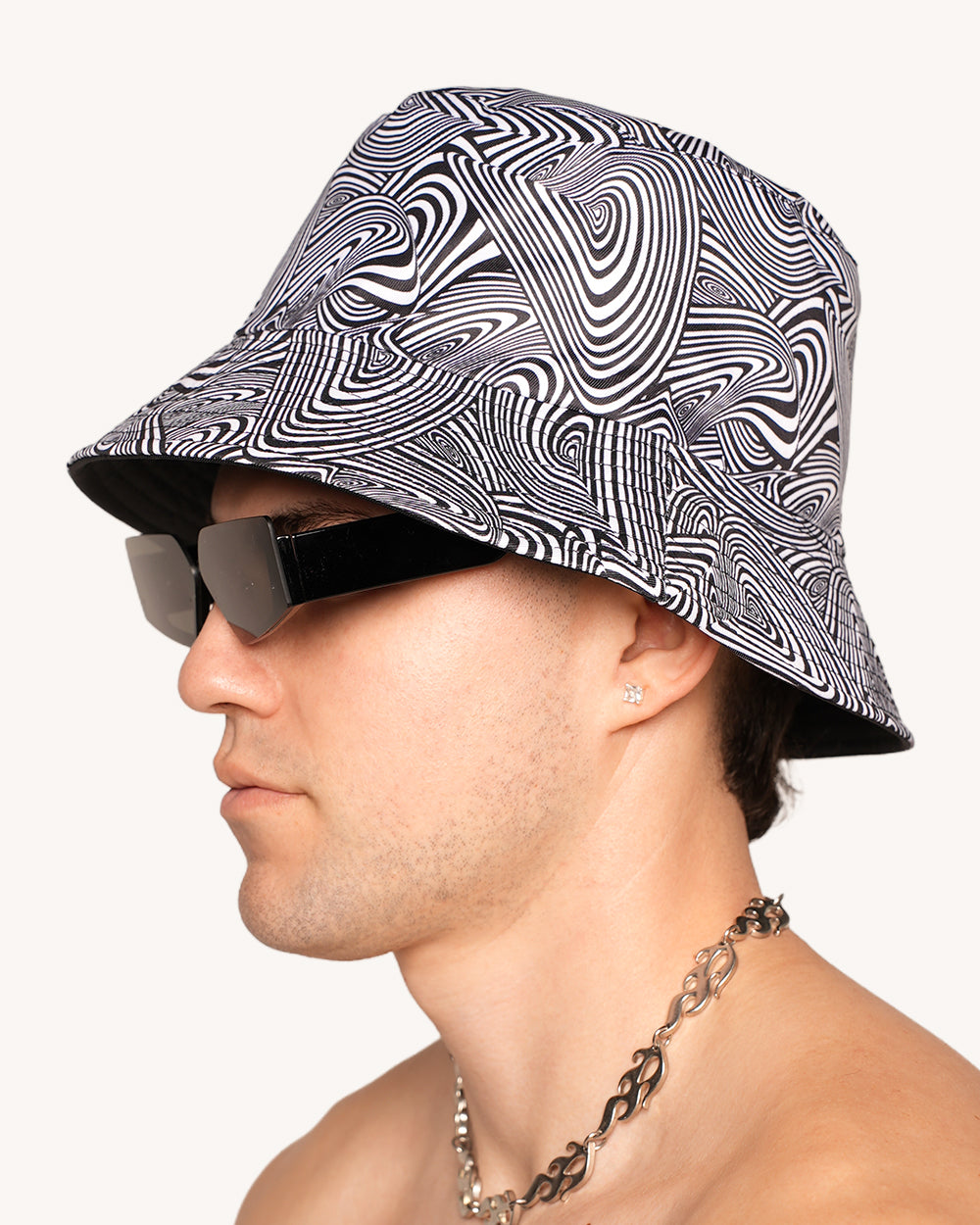 Lucid Loop Reversible Bucket Hat with Stash Pocket - Image 2