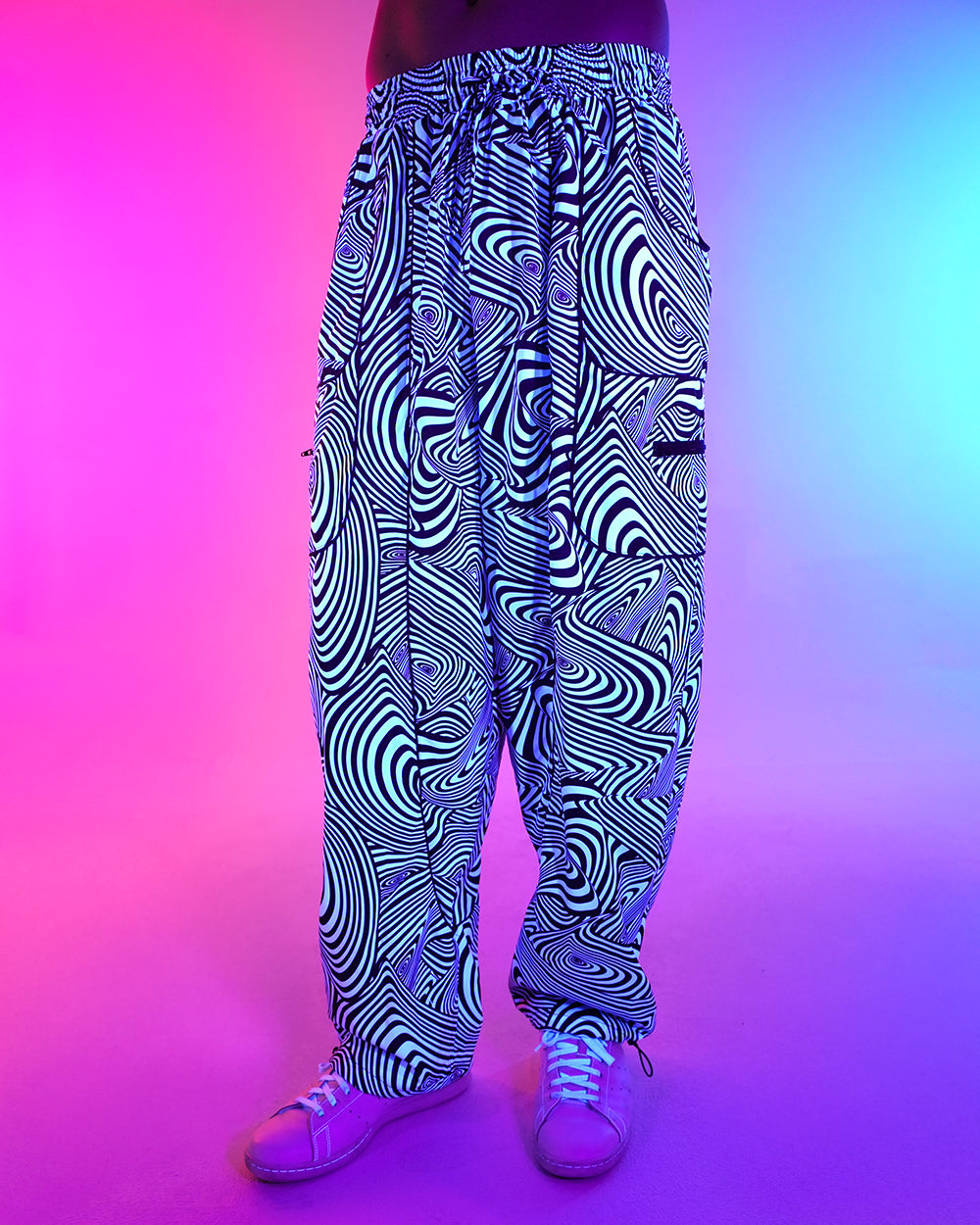Lucid Loop Unisex Harem Pants - Image 34808923127991