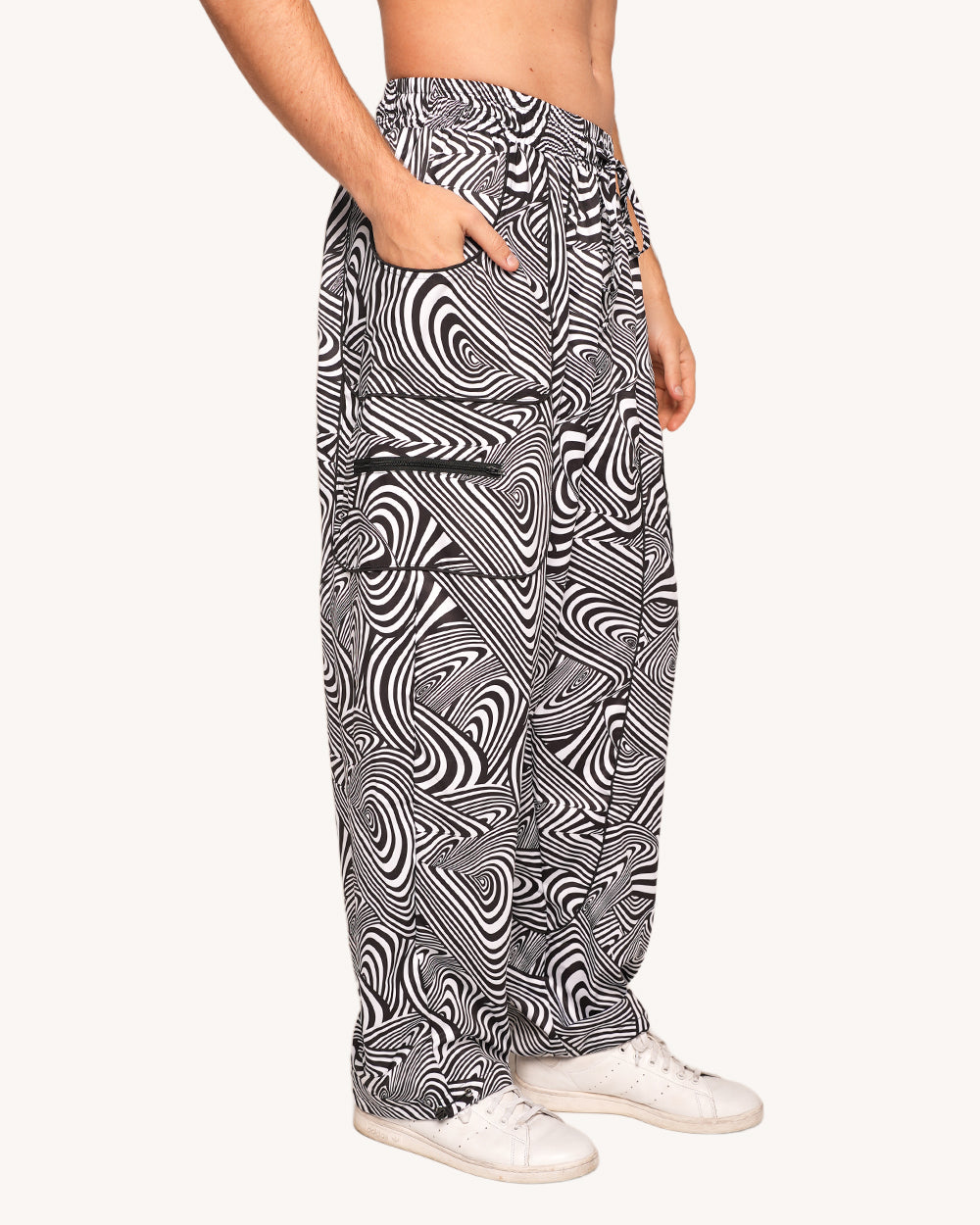 Lucid Loop Unisex Harem Pants - Image 2