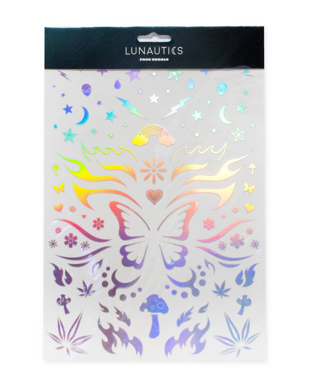 Lunautics Rave Day Face Stickers - Image 32477748199607