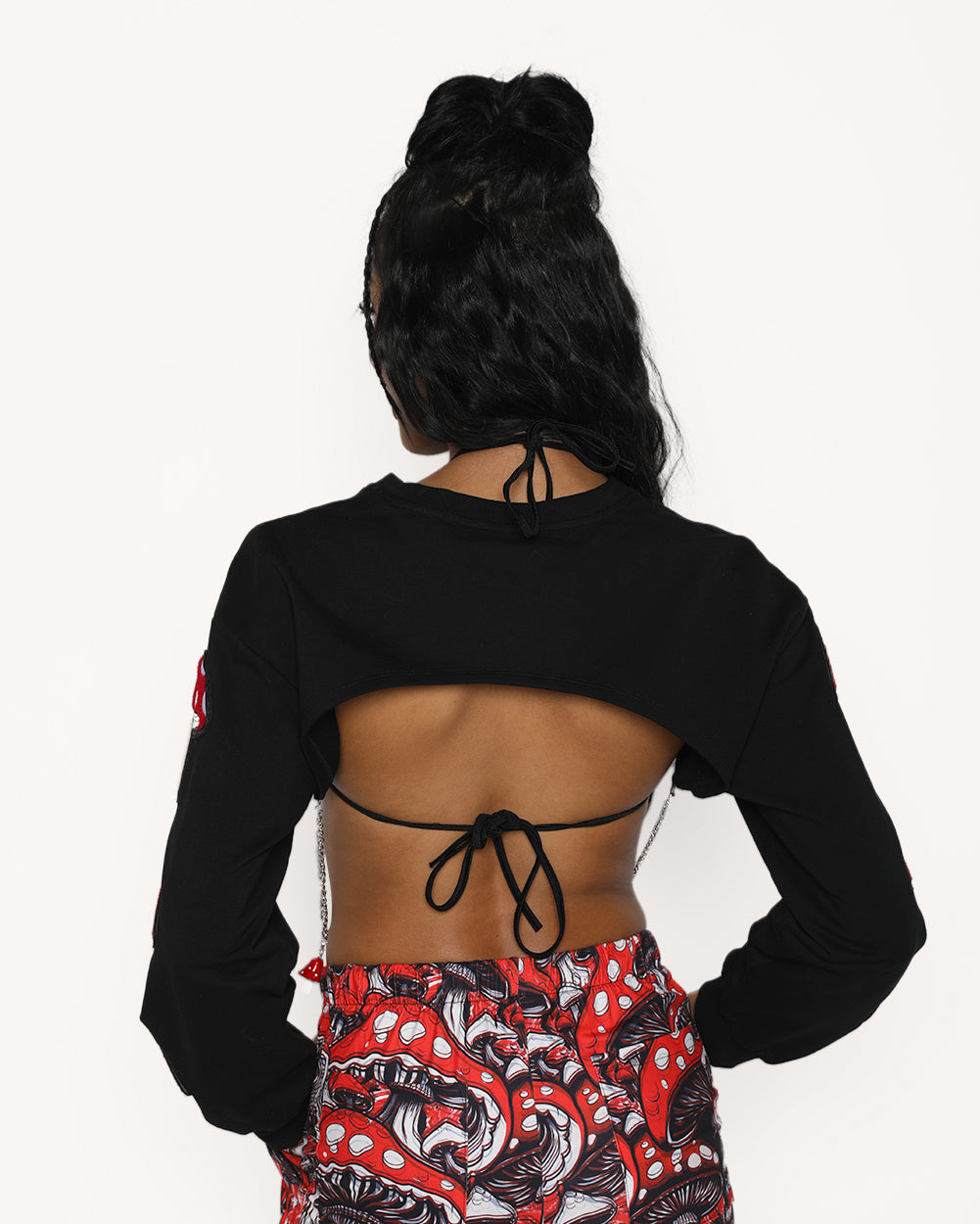 Magic Mushroom Patch Ultra Crop Top - Image 31905390493879