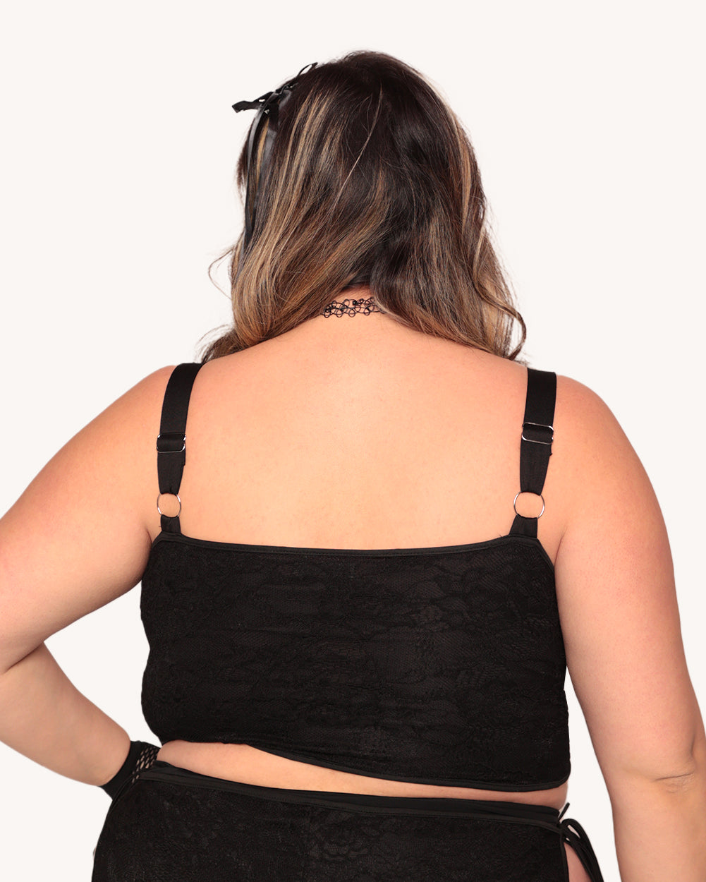 Make Up or Break Up Lace Top - Image 32348672360631