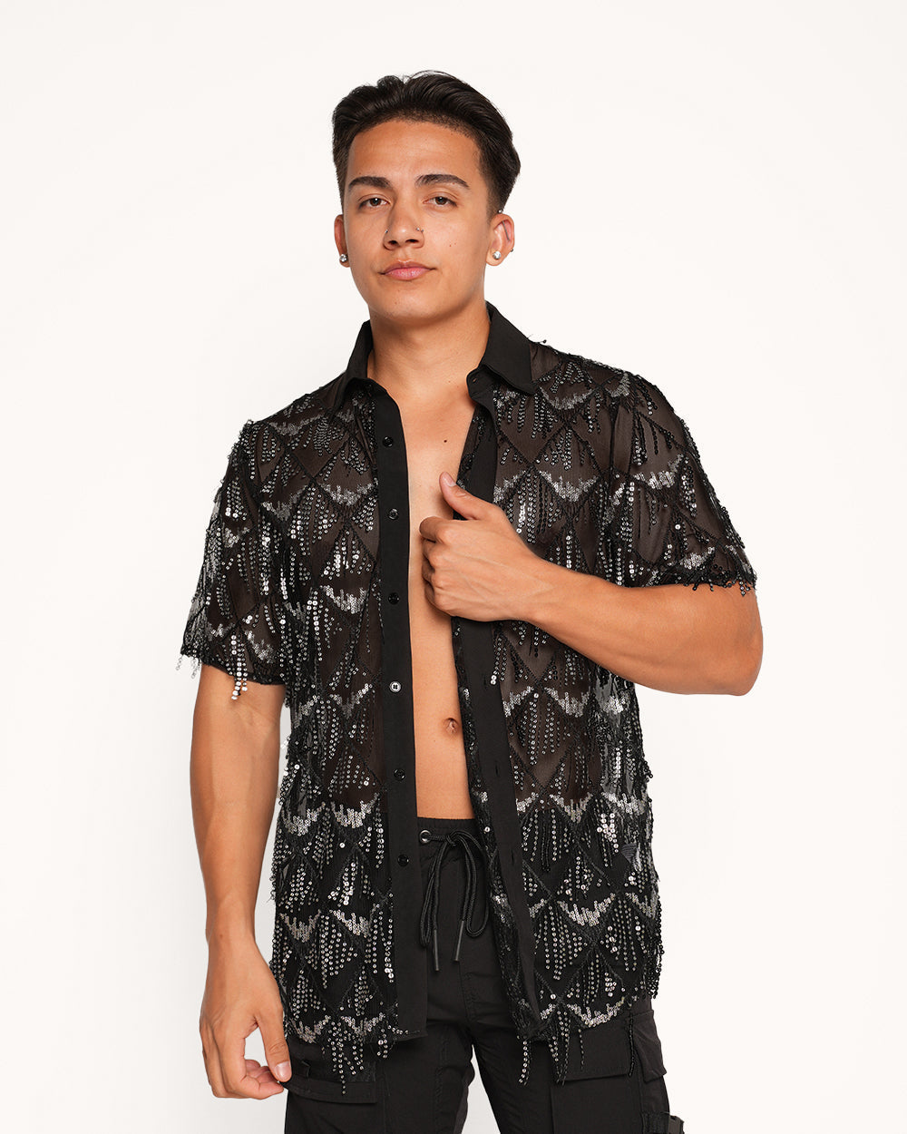 Moonlit Enchantment Button Up Shirt 2.0 - Image 34955585978551